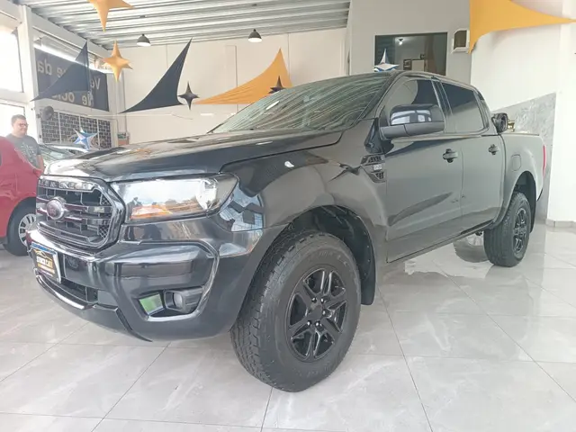 Carro Ford Ranger Cabine Dupla 2022 XLS 2.2 Turbodiesel 4x4 (Aut)