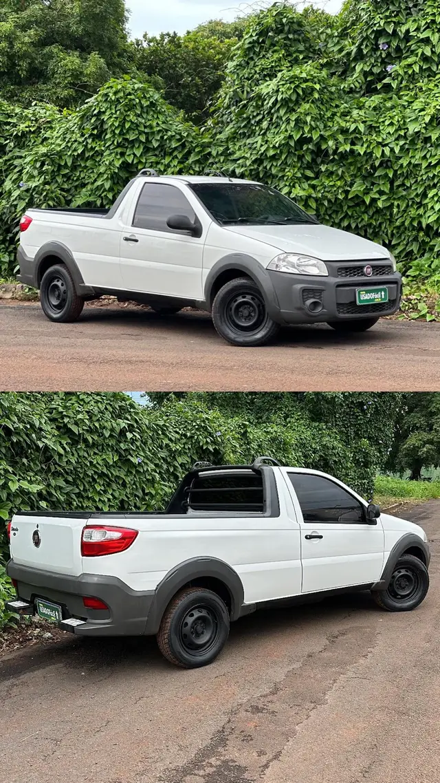 Carro Fiat Strada 2018 Hard Working 1.4 (Flex) (Cabine Simples)