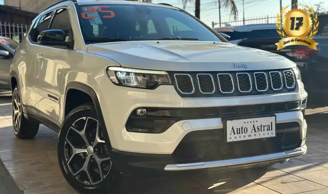 Carro Jeep Compass 2025 Longitude 1.3 T270 (Aut) (Flex)