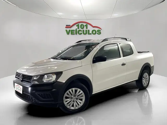 Carro Volkswagen Saveiro 2023 Robust -Total Flex 16V CD