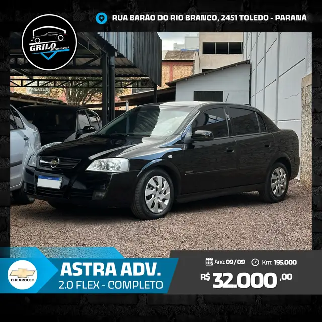 Carro Chevrolet Astra Sedan 2009 Advantage 2.0 (Flex)