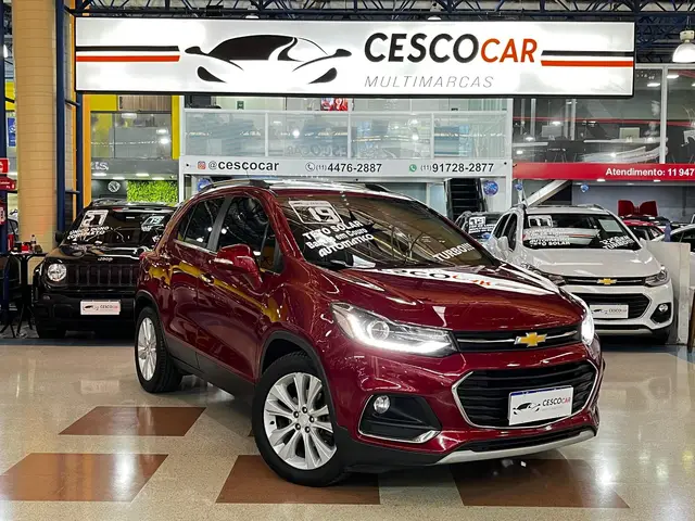 Carro Chevrolet Tracker 2019 Premier 1.4 Turbo (Aut) (Flex)