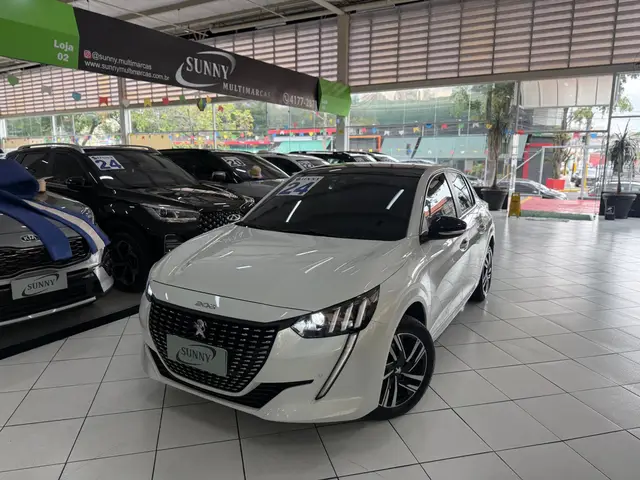 Carro Peugeot 208 2024 Griffe 1.0 Tubo Flex (Automático)