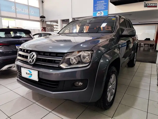 Carro Volkswagen Amarok 2016 2.0 CD 4x4 TDi Trendline (Aut)