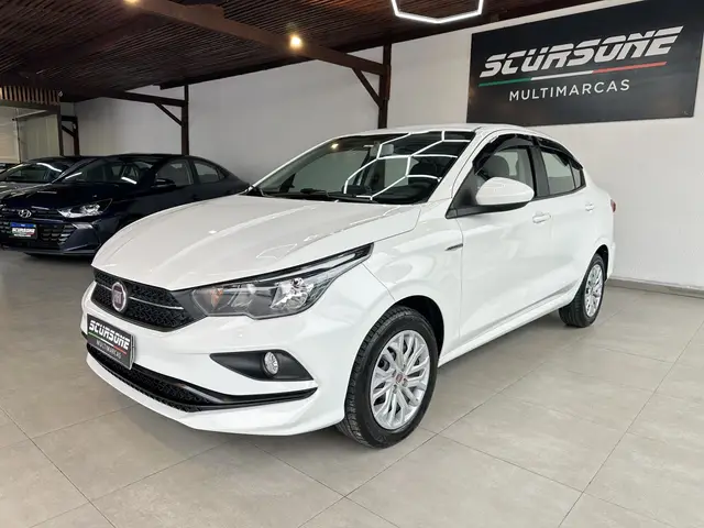Carro Fiat Cronos 2020 1.3 Drive Firefly (Flex)