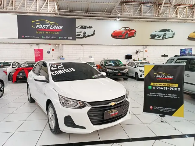 Carro Chevrolet Onix 2022 LT 1.0 (Flex)
