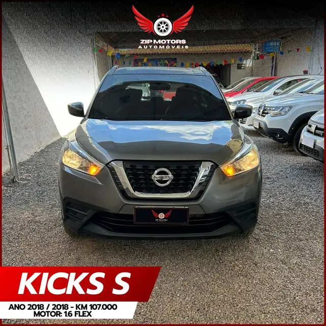 Carro Nissan Kicks 2018 1.6 S CVT (Flex)