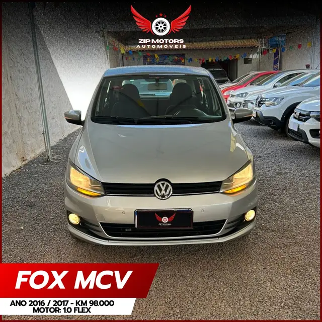 Carro Volkswagen Fox 2017 1.0 MPI Comfortline (Flex)