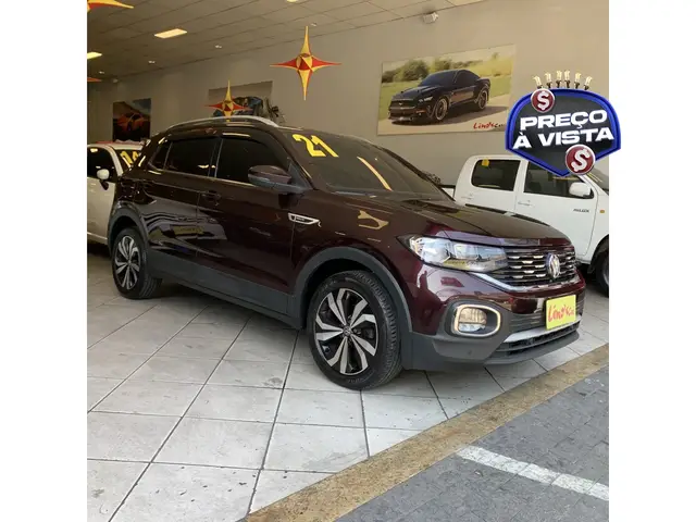 Carro Volkswagen T-Cross 2021 1.4 TSI Highline (Aut) (Flex)