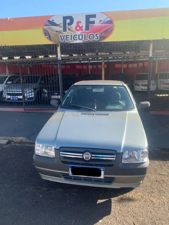 Carro Fiat Uno Mille 2012 Fire Economy 1.0 (Flex) 2p