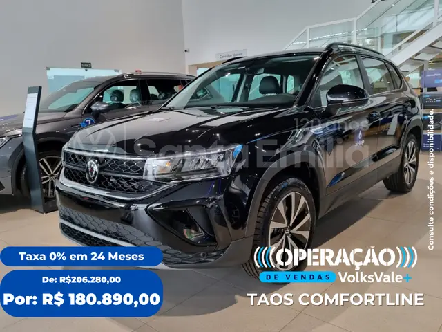Carro Volkswagen Taos 2025 Comfortline 1.4 TSI