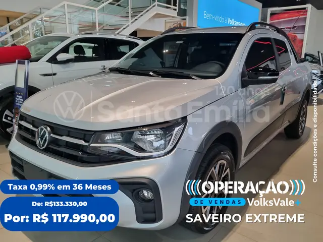 Carro Volkswagen Saveiro 2025 Extreme CD 1.6