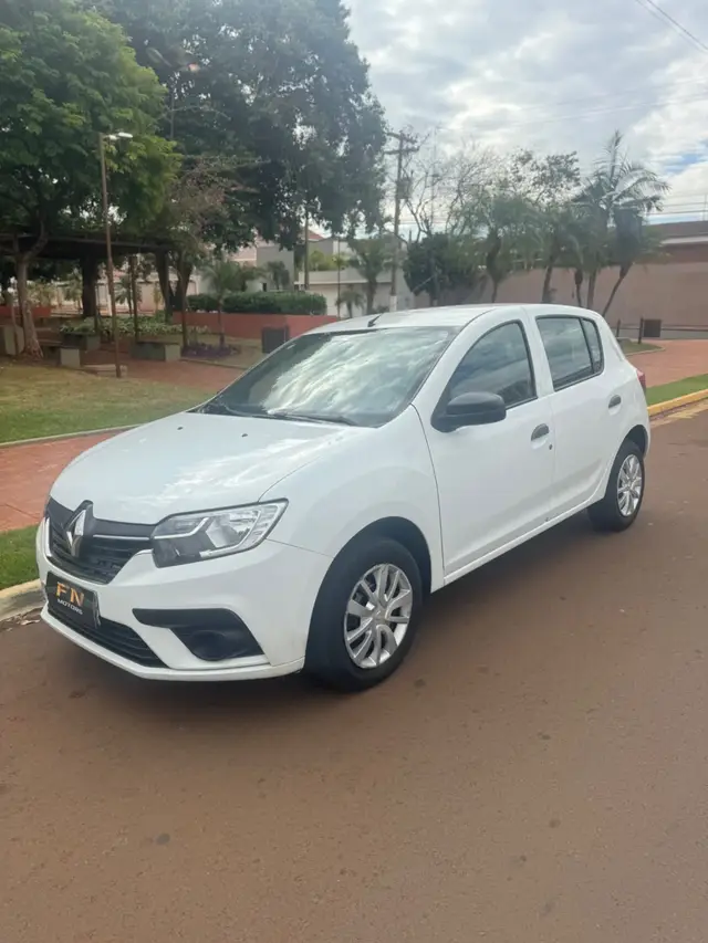 Carro Renault Sandero 2021 Life 1.0 12V SCe (Flex)