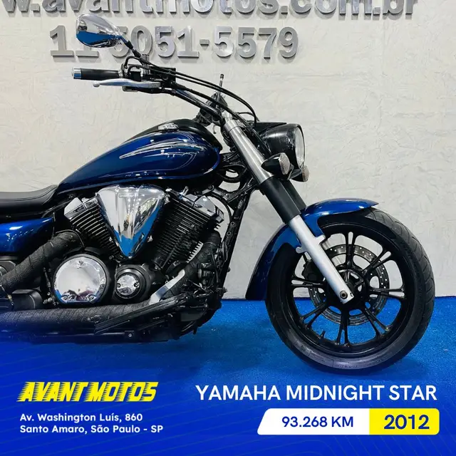 Moto Yamaha Xvs Midnight 2012 950