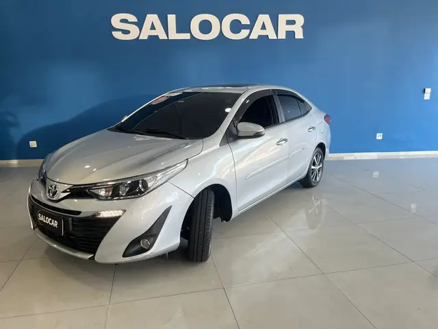 Carro Toyota Yaris Sedan 2019 1.5 XLS CVT (Flex)