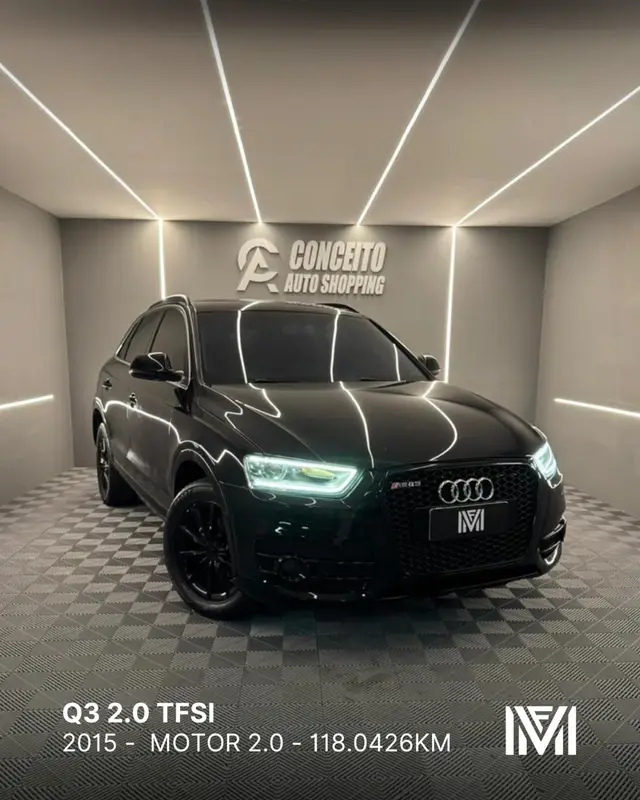 Carro Audi Q3 2015 2.0 TFSI Attraction S Tronic Quattro