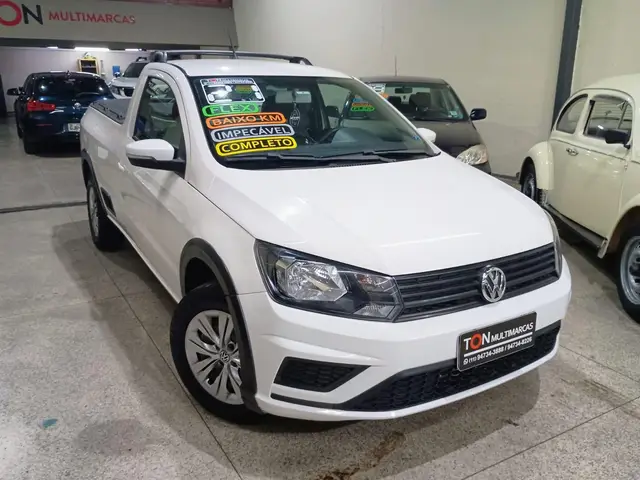 Carro Volkswagen Saveiro 2021 Trendline 1.6 MSI CS (Flex)