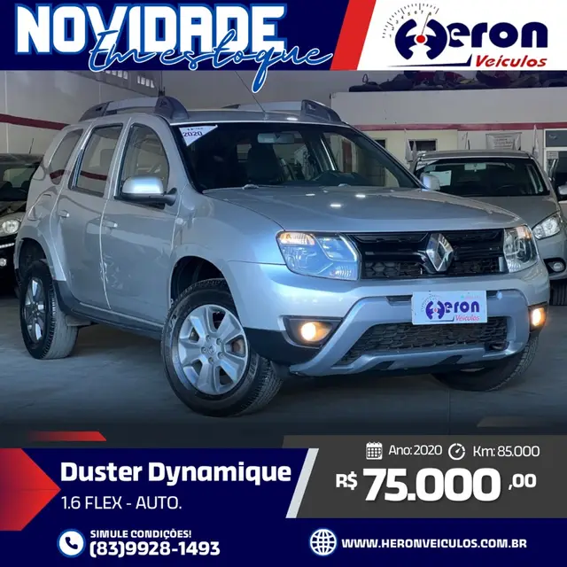 Carro Renault Duster 2020 1.6 16V SCe Dynamique CVT (Flex)