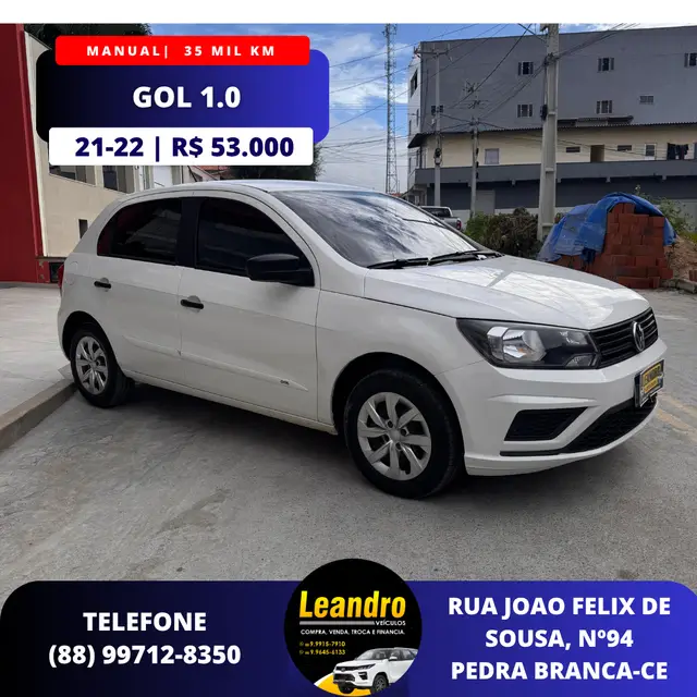 Carro Volkswagen Gol 2022 1.0 12v (Flex)