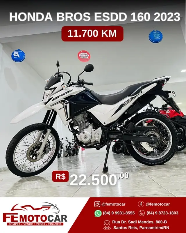 Moto Honda NXR 160 2023 Bros ESDD