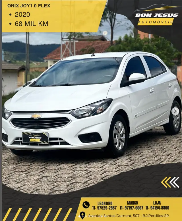 Carro Chevrolet Onix 2020 1.0 Joy SPE/4