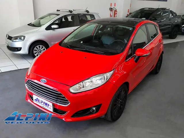 Carro Ford New Fiesta Hatch 2014 New Fiesta Titanium 1.6 16V PowerShift