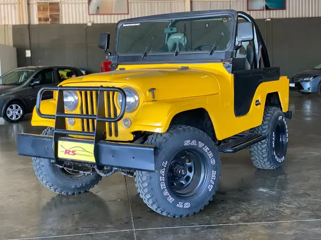 Carro Jeep Willys 1974 4x4
