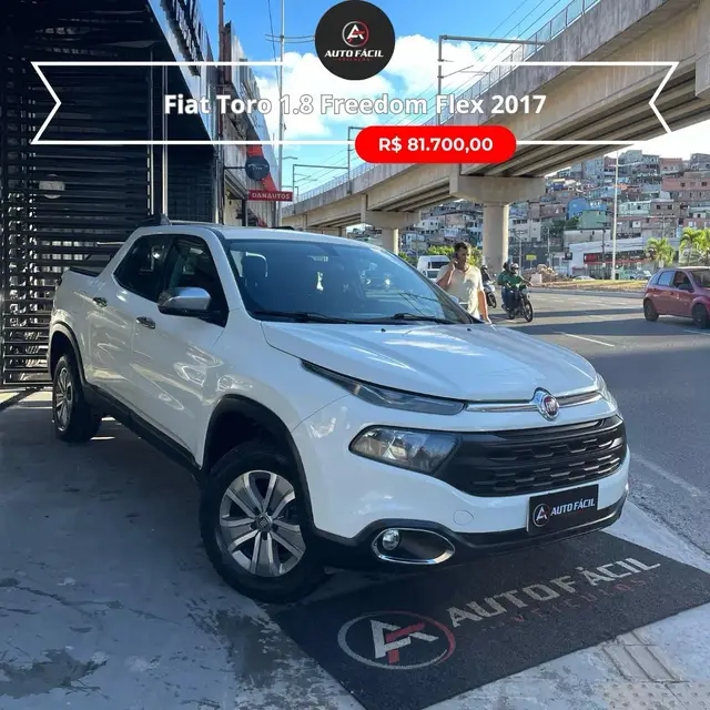 Carro Fiat Toro 2017 Freedom 1.8 AT6 4x2 (Flex)