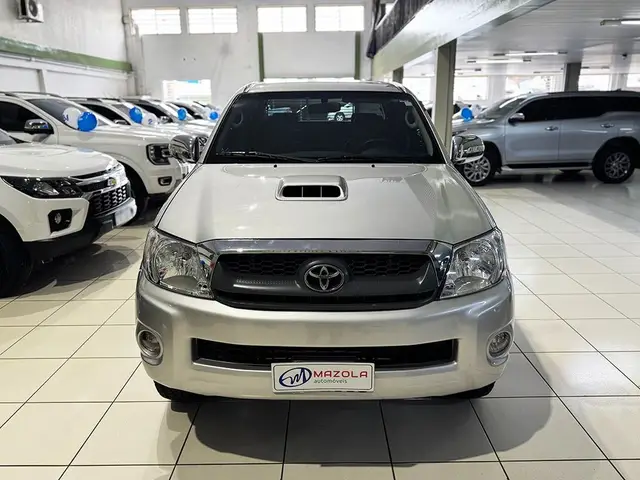 Carro Toyota Hilux Cabine Dupla 2009 Hilux SRV 4X4 3.0 (cab dupla) (aut)