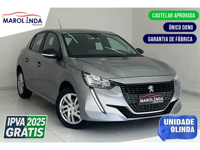 Carro Peugeot 208 2024 Active 1.6