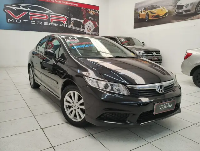Carro Honda Civic 2014 New  LXS 1.8 16V i-VTEC (Aut) (Flex)