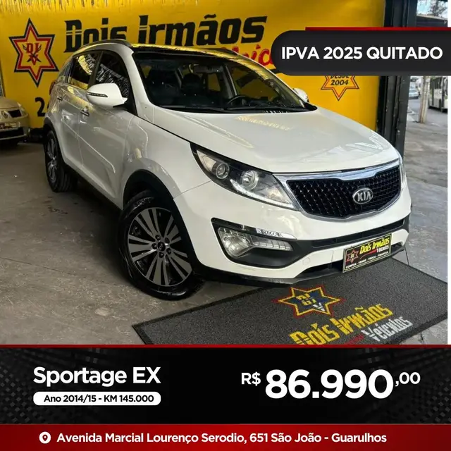 Carro Kia Sportage 2015 EX 2.0 (Flex) (Aut) P584