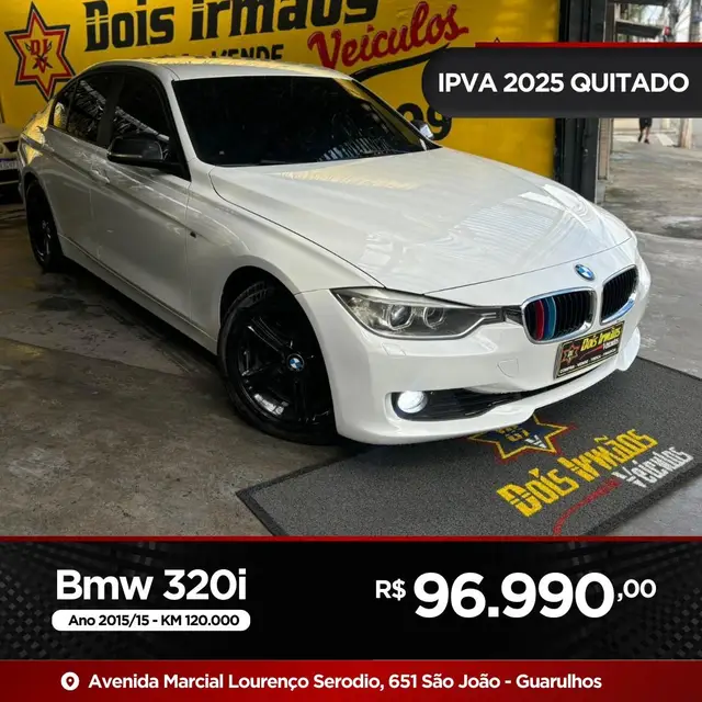 Carro BMW 320i 2015 2.0 Turbo/ActiveFlex 16V/GP 4p - G