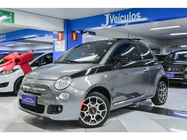 Carro Fiat 500 2012 Sport Air 1.4 16V