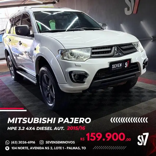 Carro Mitsubishi Pajero 2016 3.2 DI-D 4WD (Aut)