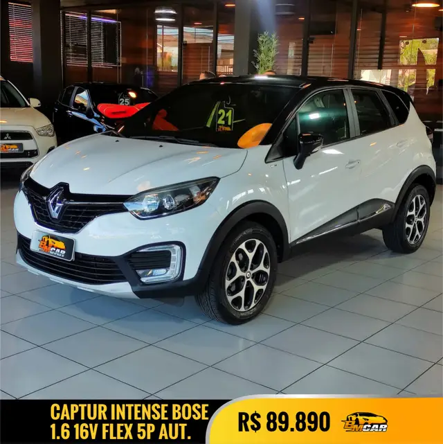 Carro Renault Captur 2021 BOSE 1.6 16v SCe CVT (Flex)