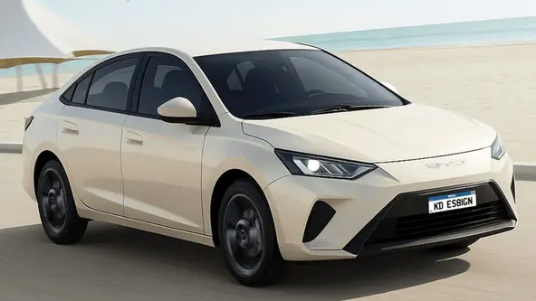 Projeção foi divulgada nas redes sociais e chama a atenção, podendo ser rival de Chevrolet Onix Plus e Fiat Cronos
