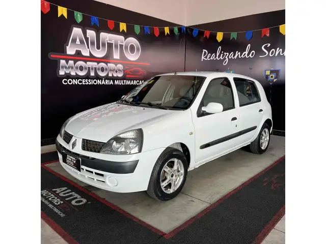 Carro Renault Clio 2004 Hatch. Authentique 1.0 16V 4p