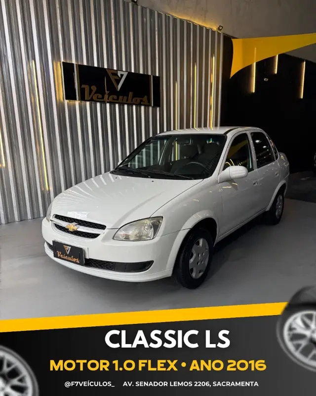 Carro Chevrolet Classic 2016 LS 1.0 VHCE (Flex)