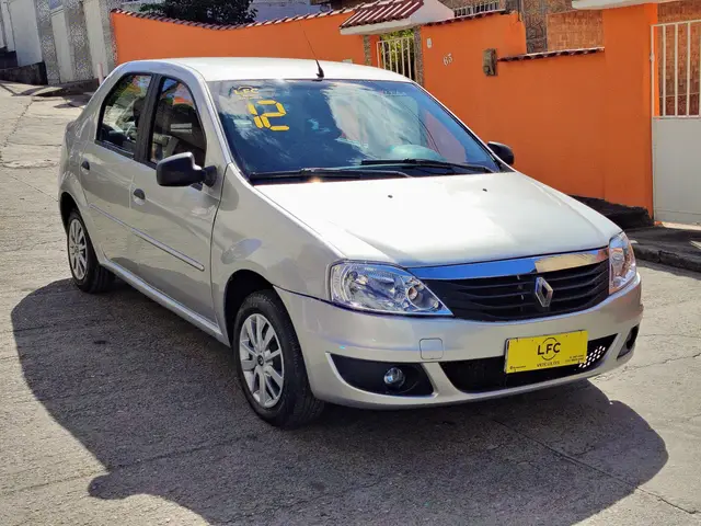 Carro Renault Logan 2012 Authentique 1.0 16V (flex)