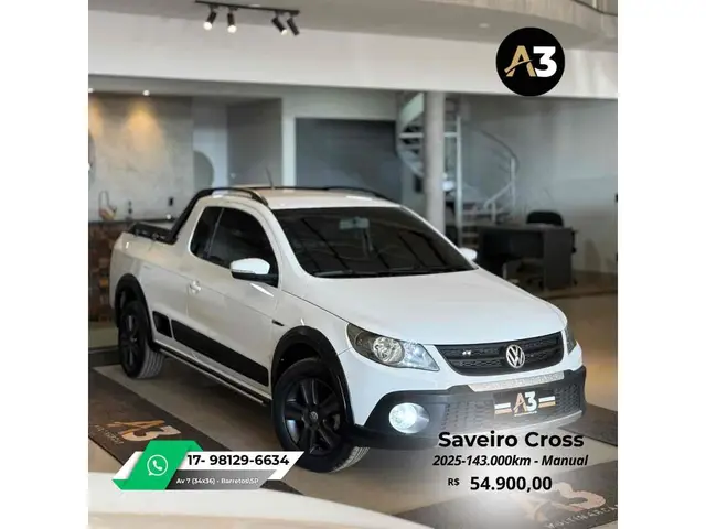 Carro Volkswagen Saveiro 2013 Cross 1.6 (Flex) (cab. estendida)