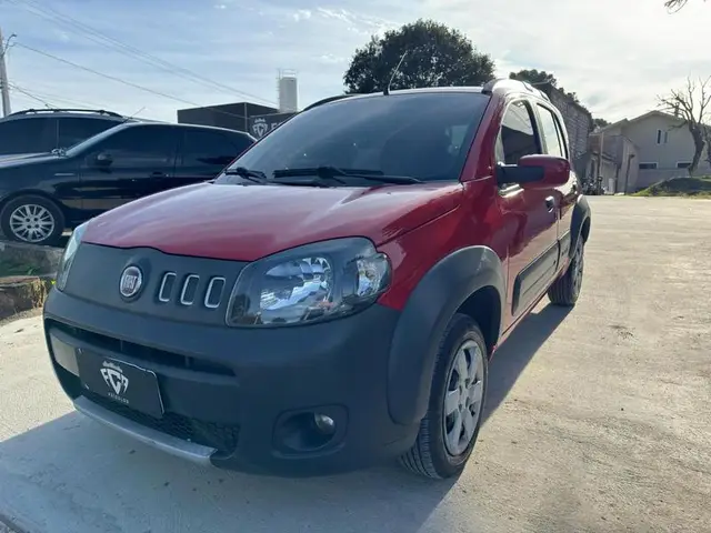 Carro Fiat Uno Mille 2011 Uno Mille Celeb. WAY ECON. 1.0 F.Flex 2p