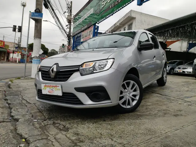 Carro Renault Sandero 2020 Life 1.0 12V SCe (Flex)