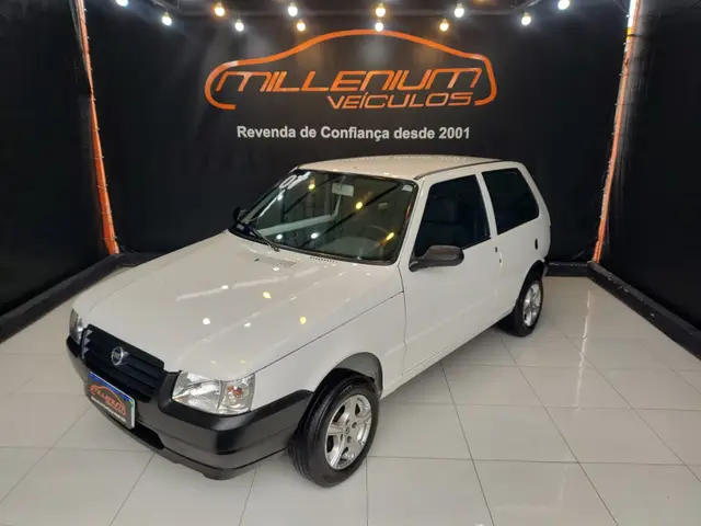 Carro Fiat Uno Mille 2007 Fire 1.0 (Flex)