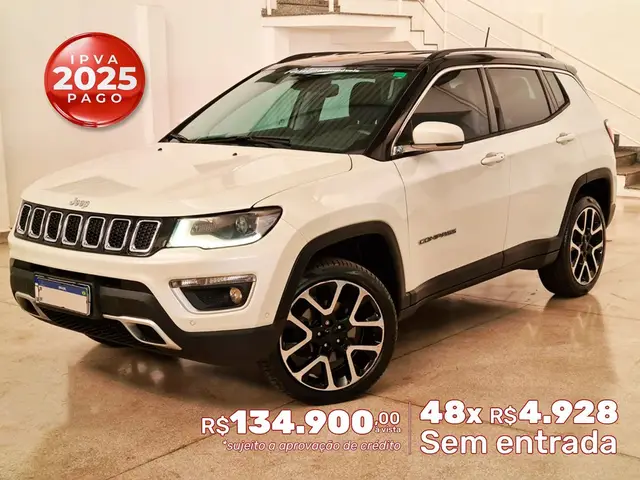 Carro Jeep Compass 2021 2.0 TDI Limited 4x4 (Aut)