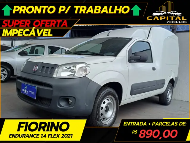 Carro Fiat Fiorino 2021 Endurance 1.4