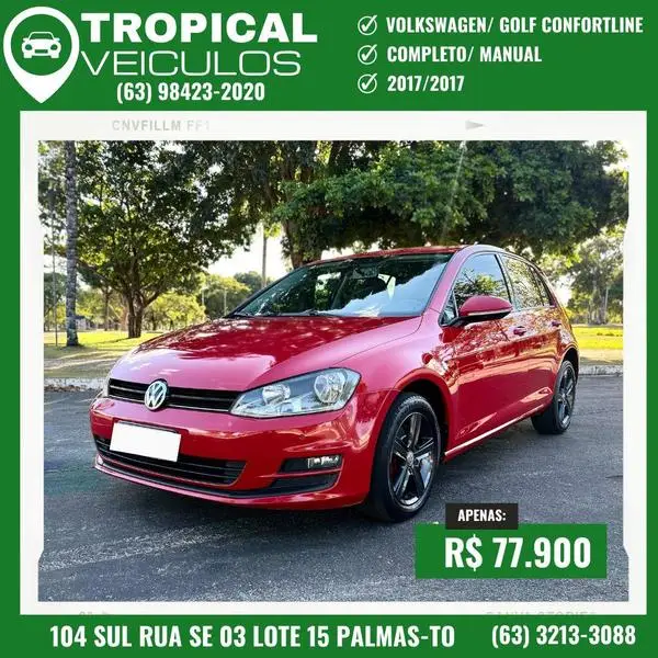Carro Volkswagen Golf 2017 1.4 TSi Highline (Aut)