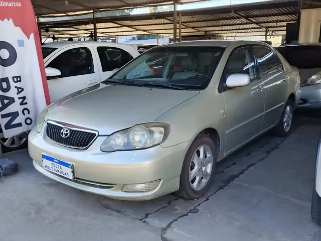 Carro Toyota Corolla 2003 Sedan SEG 1.8 16V (nova série) (aut)