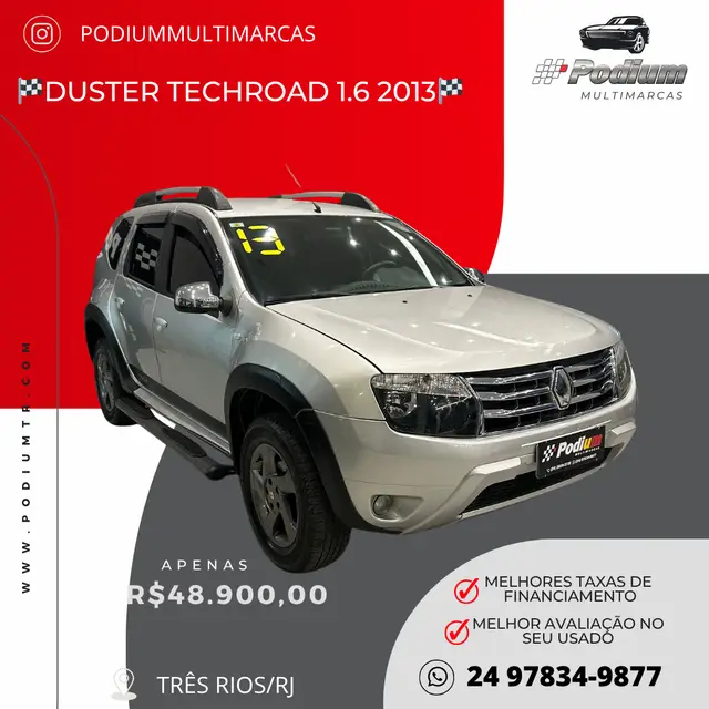 Carro Renault Duster 2013 1.6 16V Tech Road (Flex)