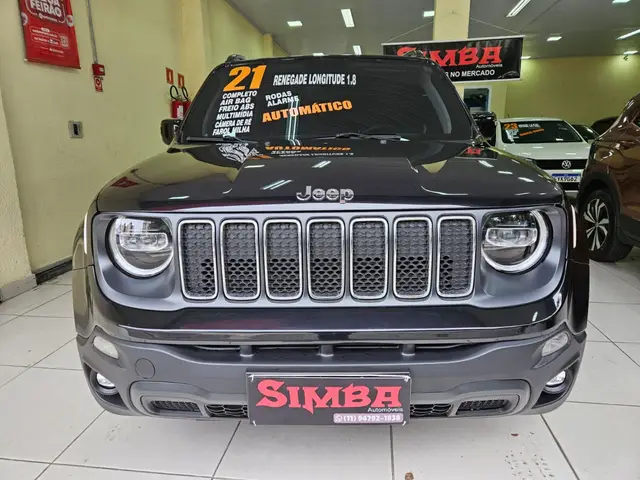 Carro Jeep Renegade 2021 Longitude 1.8 4x2 (Aut) (Flex)